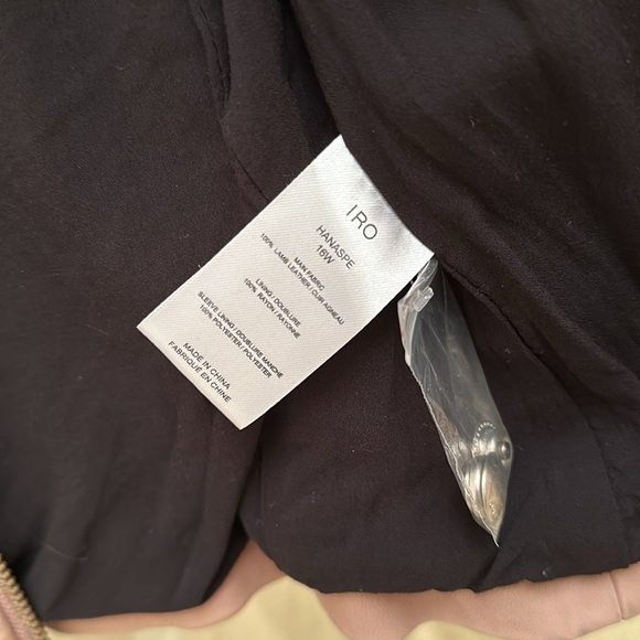 Iro Hanaspe leather jacket - Picture 6 of 7